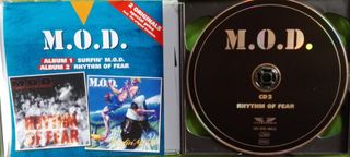 M.O.D. – Surfin' M.O.D. / Rhythm Of Fear 2 CD 1999