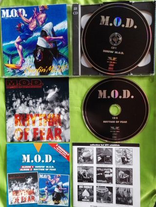 M.O.D. – Surfin' M.O.D. / Rhythm Of Fear 2 CD 1999