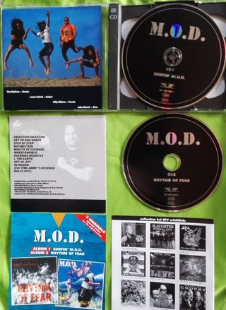 M.O.D. – Surfin' M.O.D. / Rhythm Of Fear 2 CD 1999