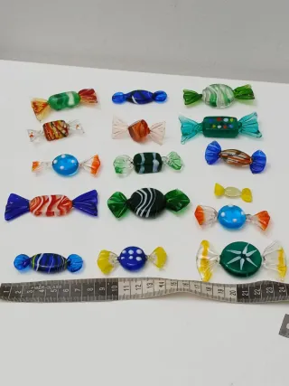 Caramelle Vetro Murano Multicolor