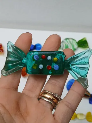 Caramelle Vetro Murano Multicolor