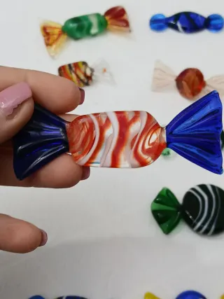 Caramelle Vetro Murano Multicolor