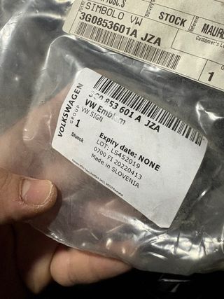 Emblema Logo Originale Volkswagen