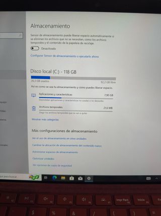 Microsoft Surface Pro 7+ i3 8GB 128GB