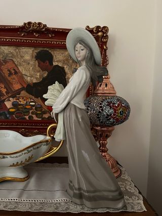 Figura Nao Espigadora Lladró Antigua