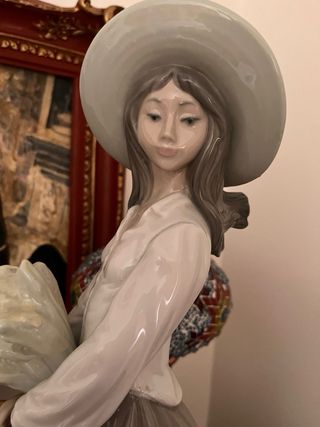 Figura Nao Espigadora Lladró Antigua