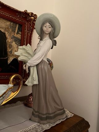 Figura Nao Espigadora Lladró Antigua