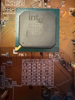 Placa Base Retro suthhle hot 637v3 slot1