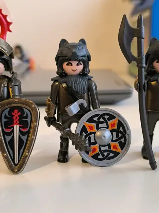 Playmobil Caballeros Medievales Dorados