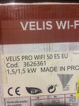 Ariston Velis Pro Wifi 50 Calentador Agua