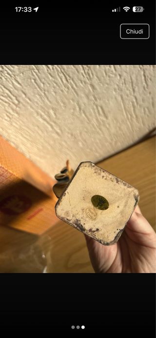 Statuetta Madonna con scatola