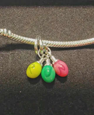 Charm Luces de Navidad Plata 925