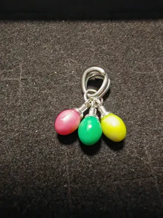 Charm Luces de Navidad Plata 925