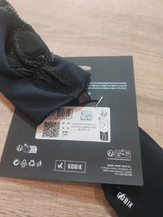 Guantes Gobik Talla M Negro