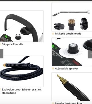 Vaporizzatore per pulizie