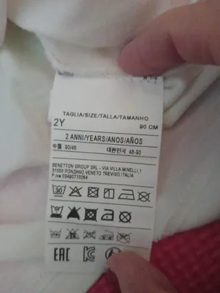 Camiseta United Colors 2 años