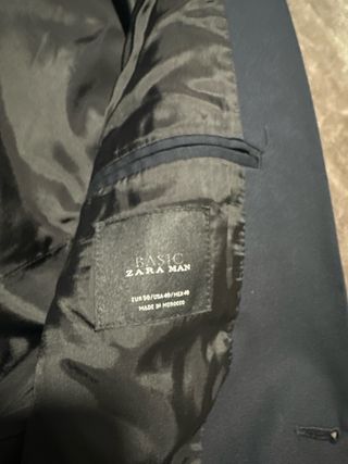 Traje de hombre negro