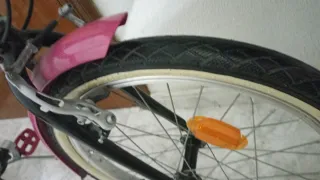 Bicicleta 20 chica rosa