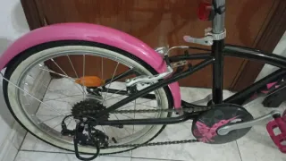 Bicicleta 20 chica rosa