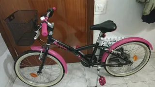 Bicicleta 20 chica rosa