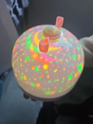 Proyector infantil estrellas y luna