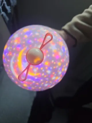 Proyector infantil estrellas y luna