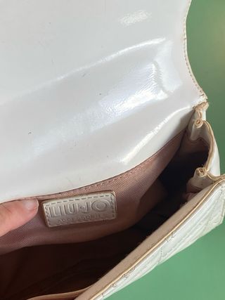 Borsetta Liu Jo Ecopelle Bianca