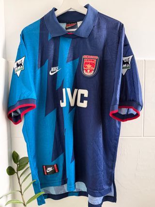 Camiseta Arsenal 95-96 Bergkamp 10 Nike Original