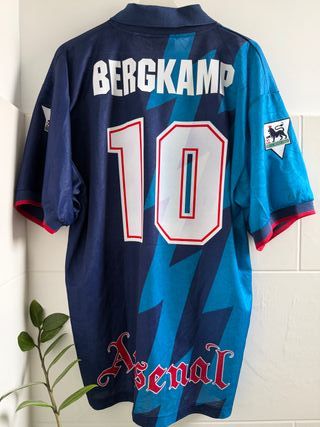 Camiseta Arsenal 95-96 Bergkamp 10 Nike Original
