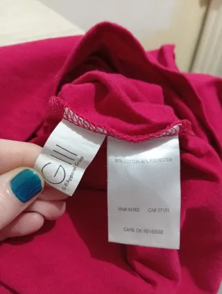 Camiseta NFL New York Giants Roja Talla L