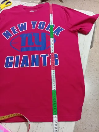 Camiseta NFL New York Giants Roja Talla L