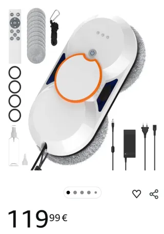 Maquina limpiar cristales