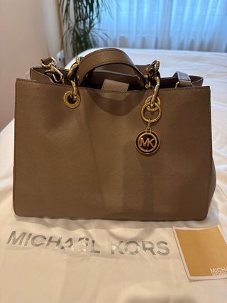 Bolso Michael Kors Piel Marrón Mediano