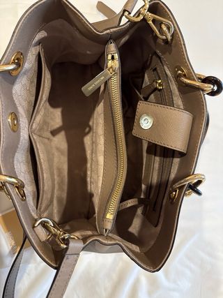 Bolso Michael Kors Piel Marrón Mediano