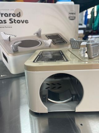 Hornillo Camping Gas Portátil Beige