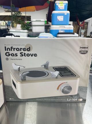 Hornillo Camping Gas Portátil Beige