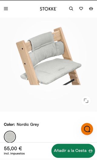 Funda Trona Stokke Tripp Trapp