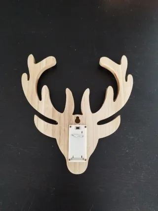 Reno de madera Navidad