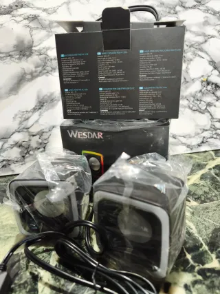 Casse PC Wesdar – Luci RGB Rainbow – Nuove