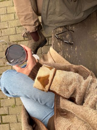 Abrigo pelo de potro