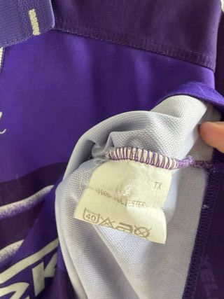 Real Madrid Kelme Retro Camiseta Morada 21