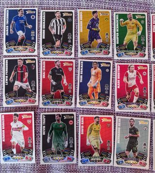 Lote 24 cartas Topps Match Attax 25-26 HERITAGE