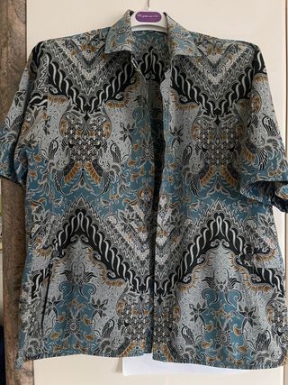 Camicia uomo Batik Keris 100% cotone L
