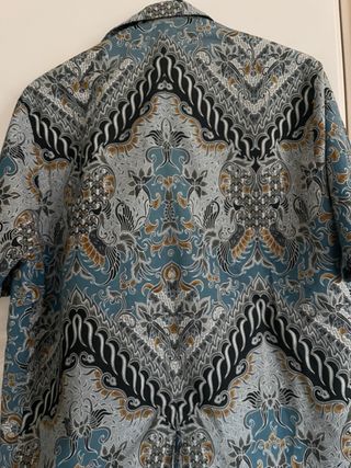 Camicia uomo Batik Keris 100% cotone L