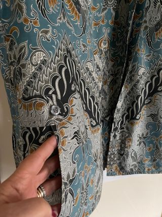 Camicia uomo Batik Keris 100% cotone L