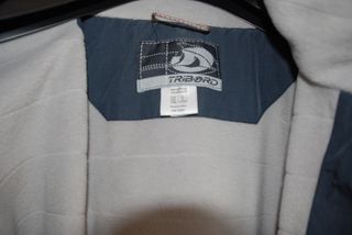 Giaccone Impermeabile Sci Tribord Blu/Grigio