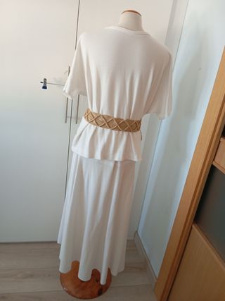 Conjunto Zara Blanco Talla XL