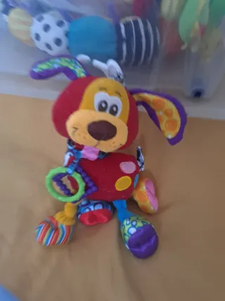 Sonajero Peluche Perrito Colgante