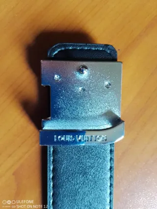 Cintura quadrettata nera e grigia •taglia 105cm•