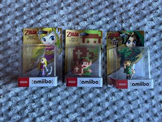 Pack 3 Amiibo Zelda (Majora) NUEVOS PRECINTADOS
